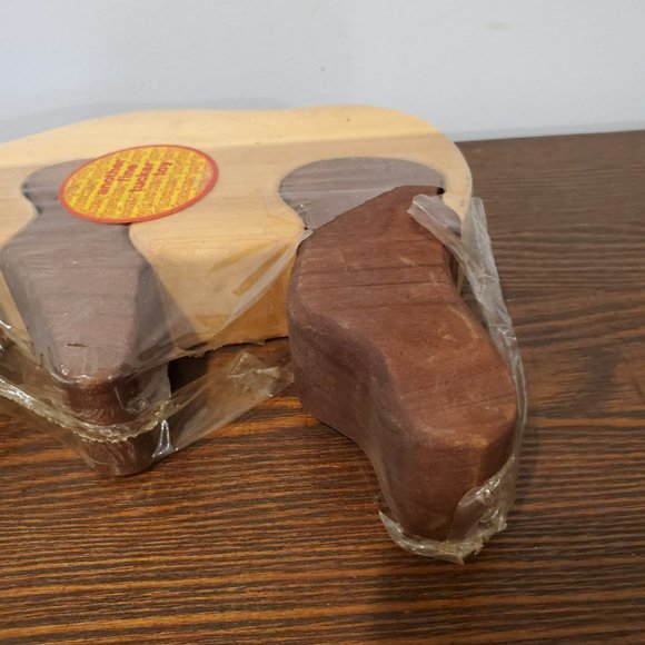 New Vintage Wooden Panda Scroll Saw Puzzle 5 Piece Stained Tucker Toys 9" - Picture 11 of 11